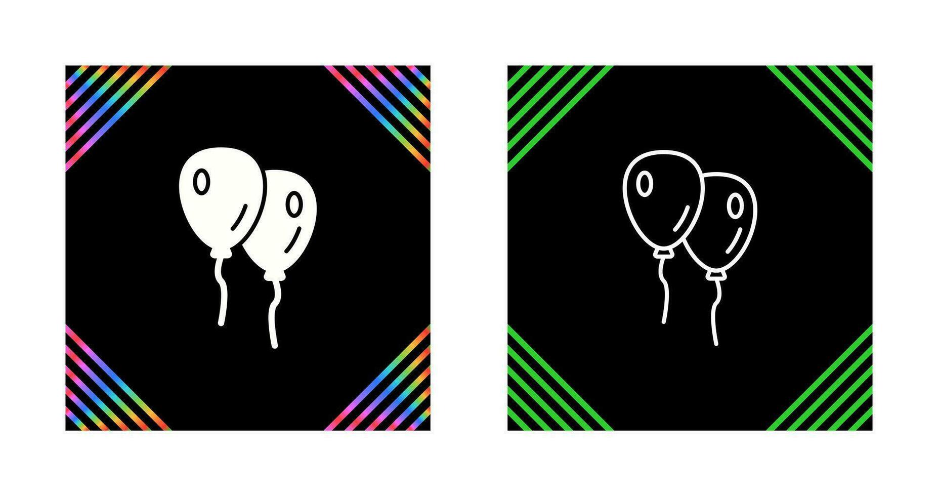 Balloons Vector Icon