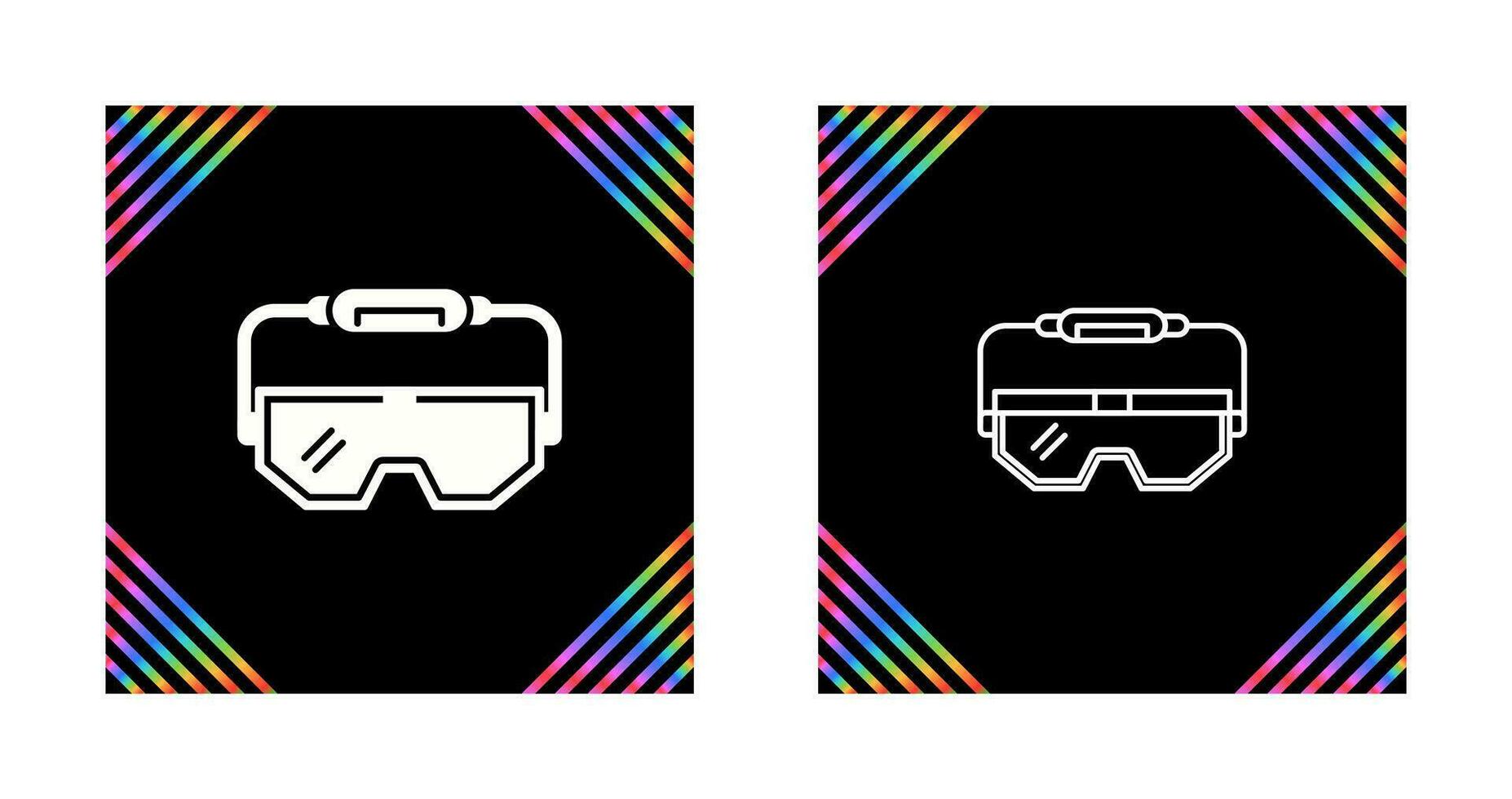 Lab Glasses Vector Icon