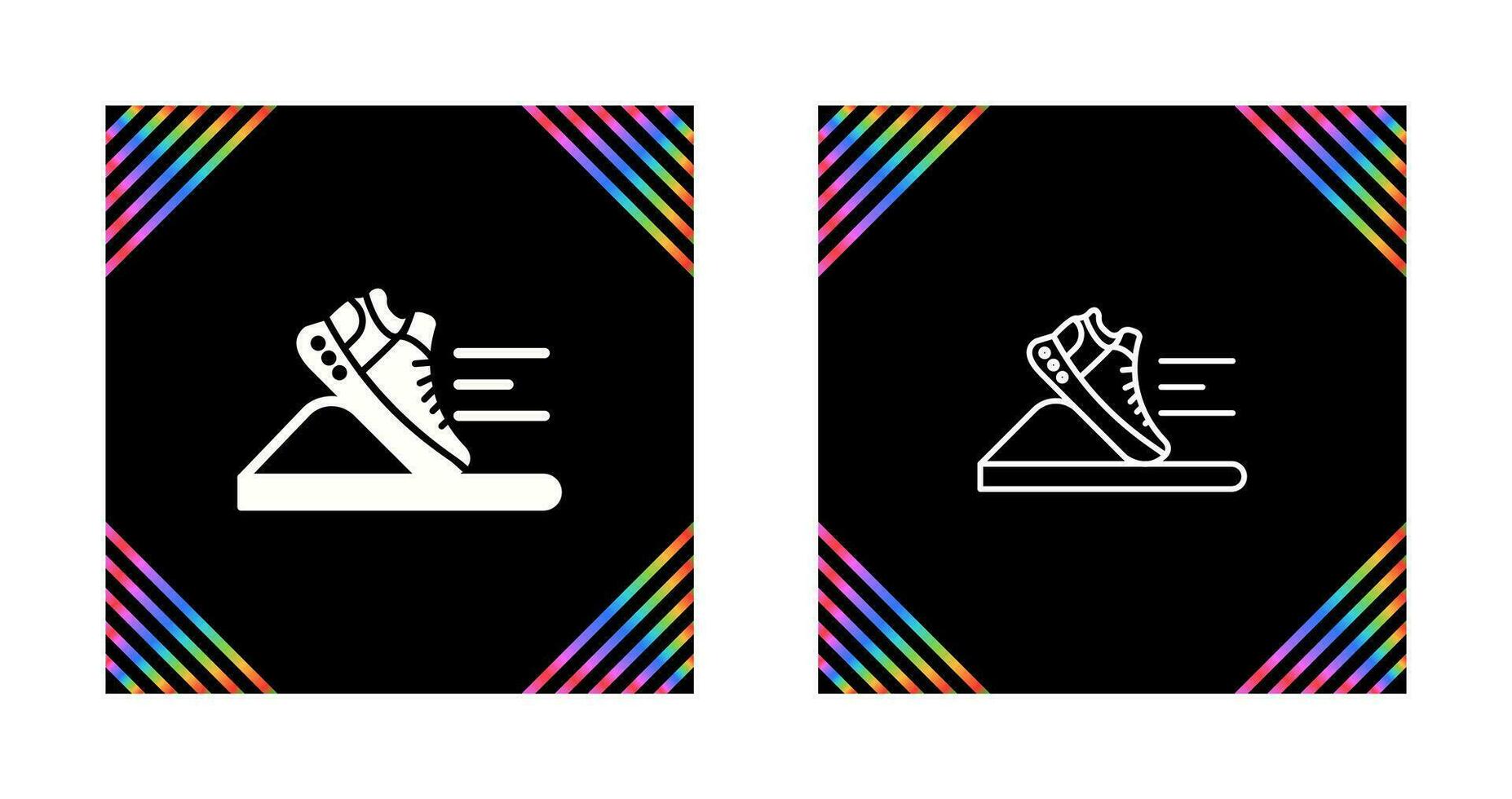 Starting Block Vector Icon