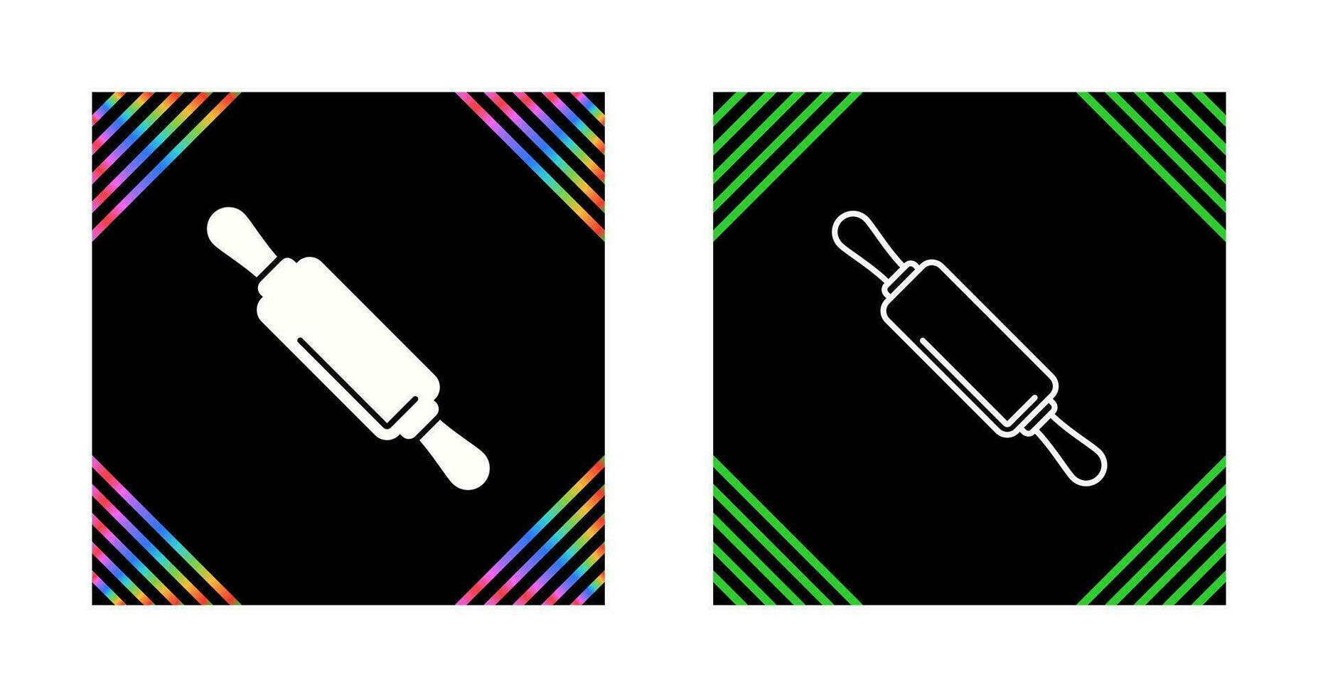 Rolling Pin Vector Icon