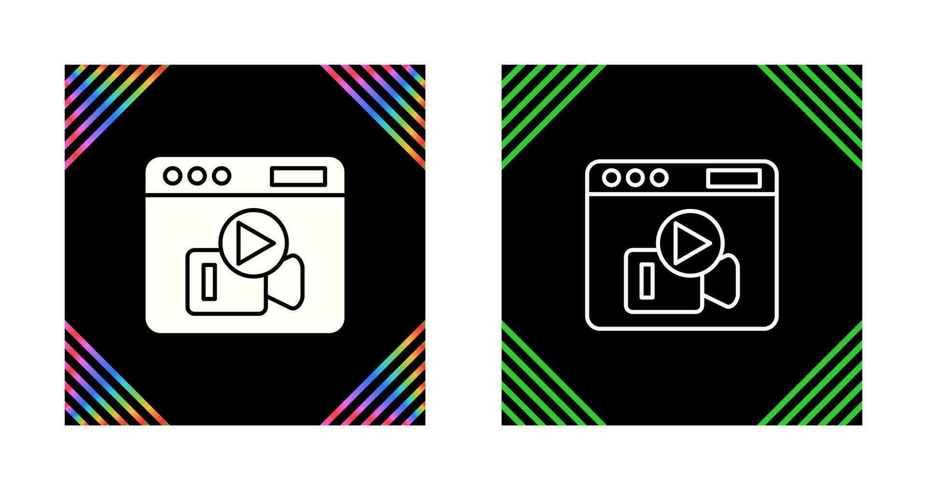 Vlog Vector Icon