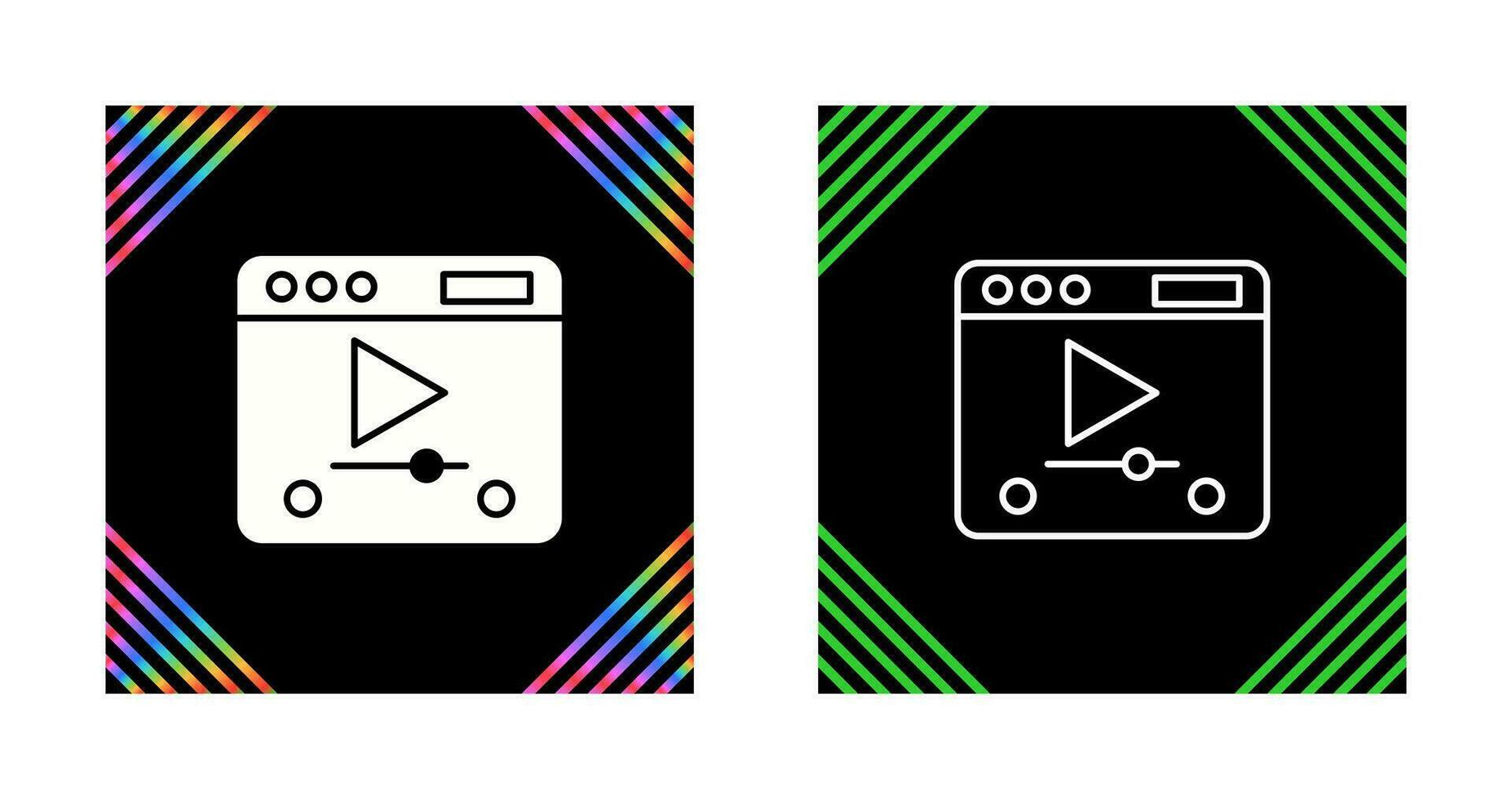 Video Vector Icon