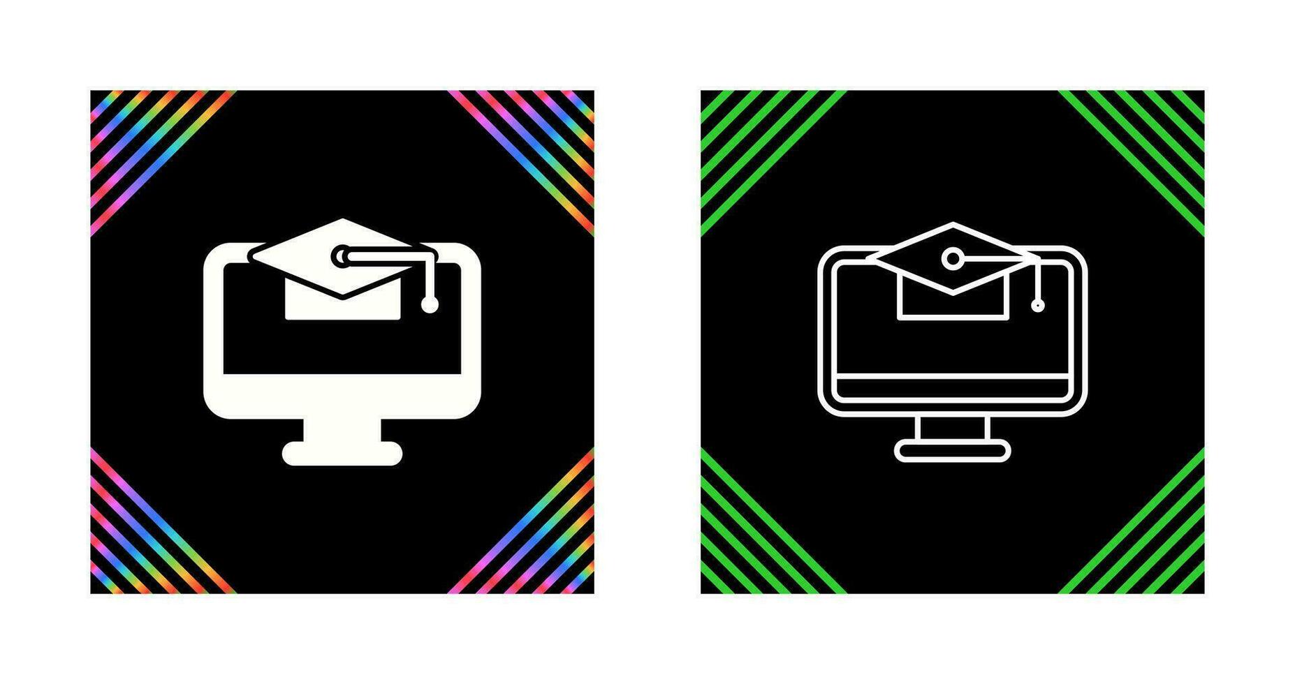 Online Education Vector Icon