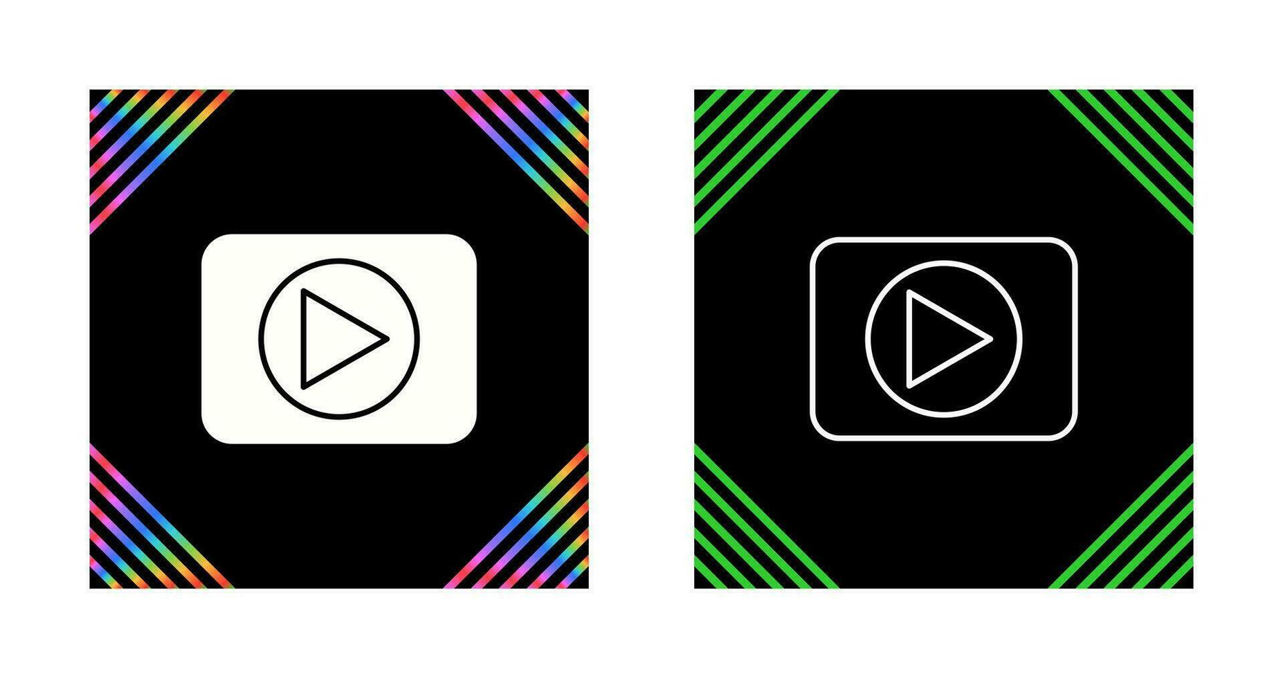 Play Button Vector Icon