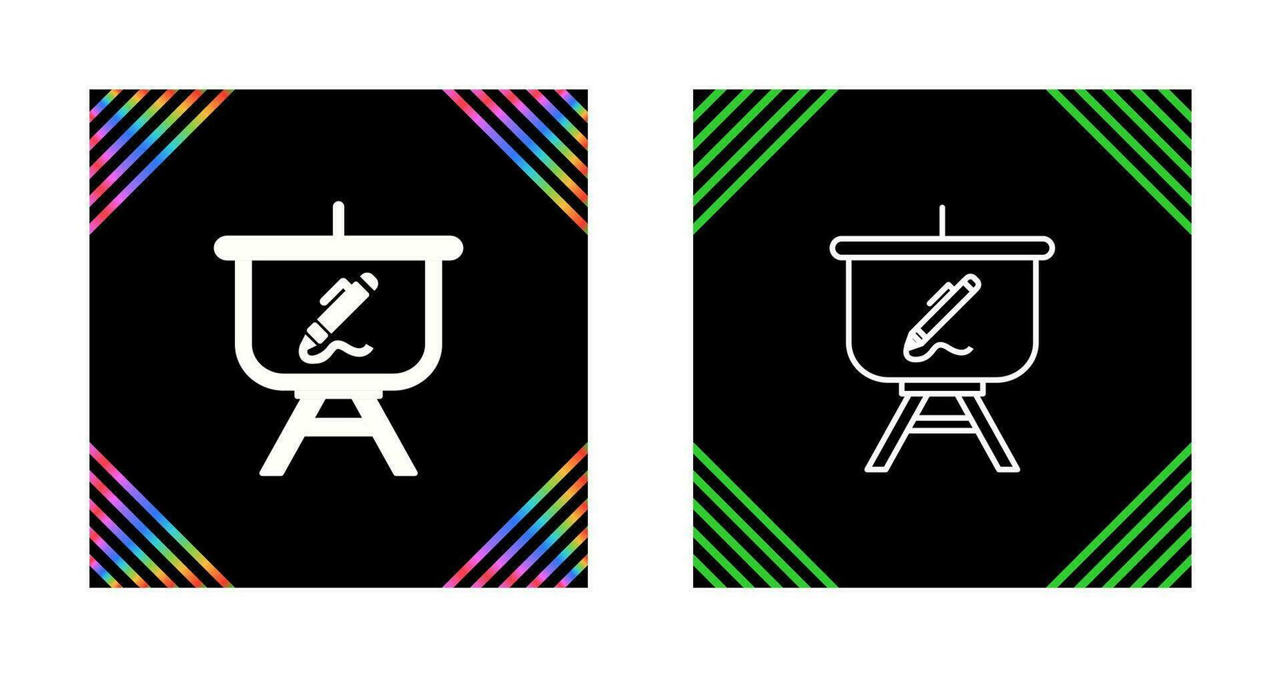 Education Presentation Vector Icon