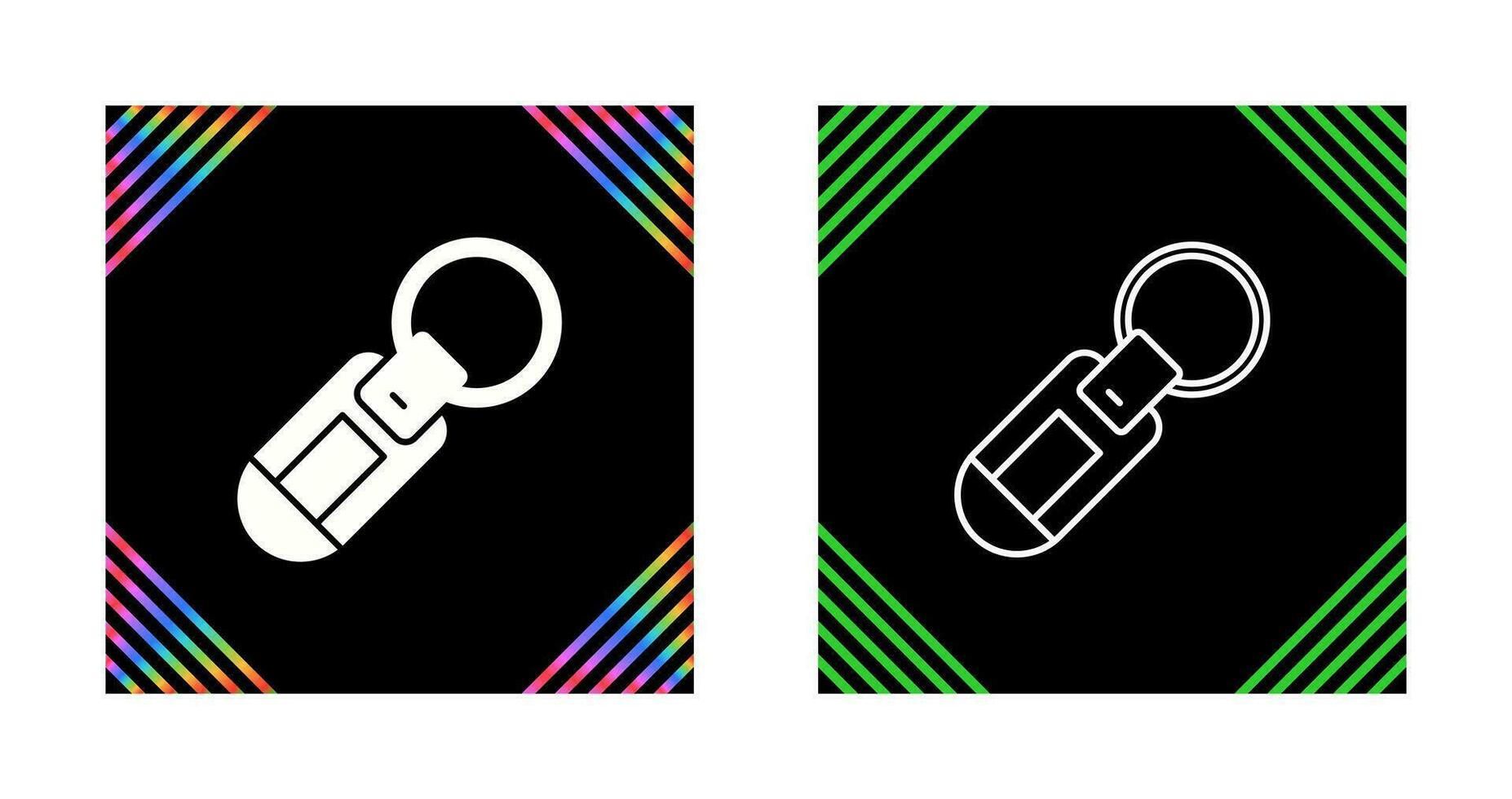 Keychain Vector Icon