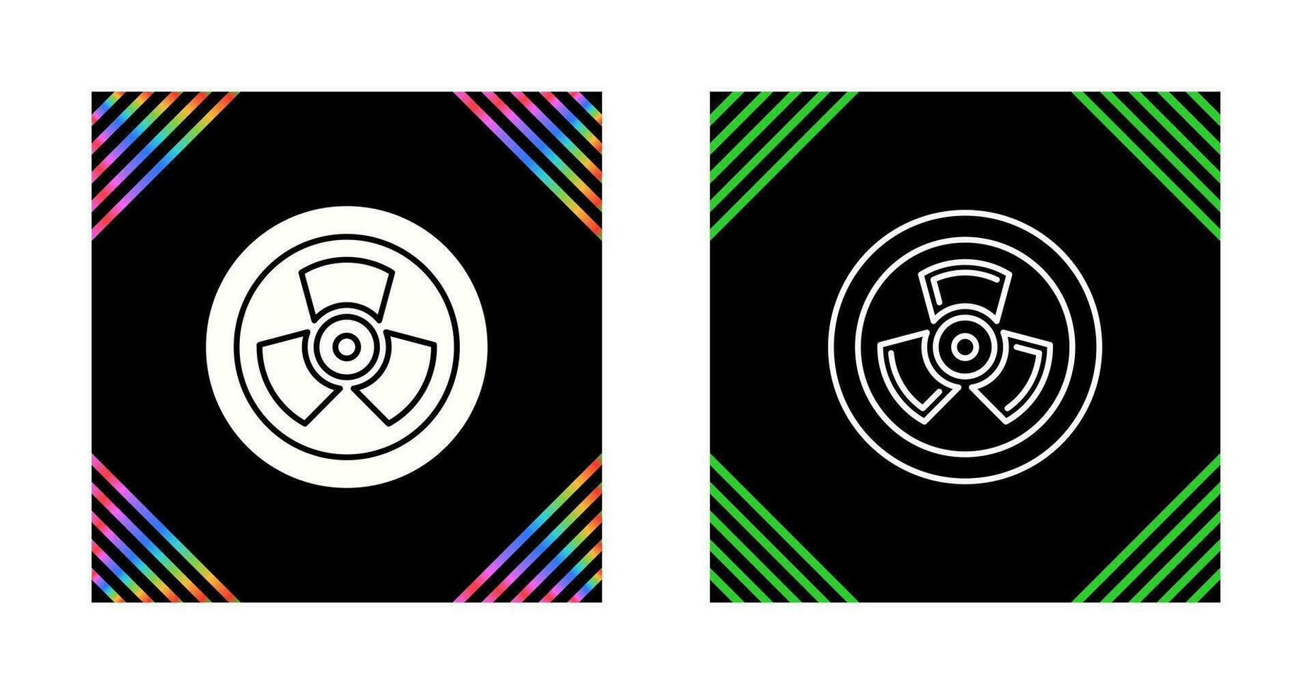 Nuclear Vector Icon