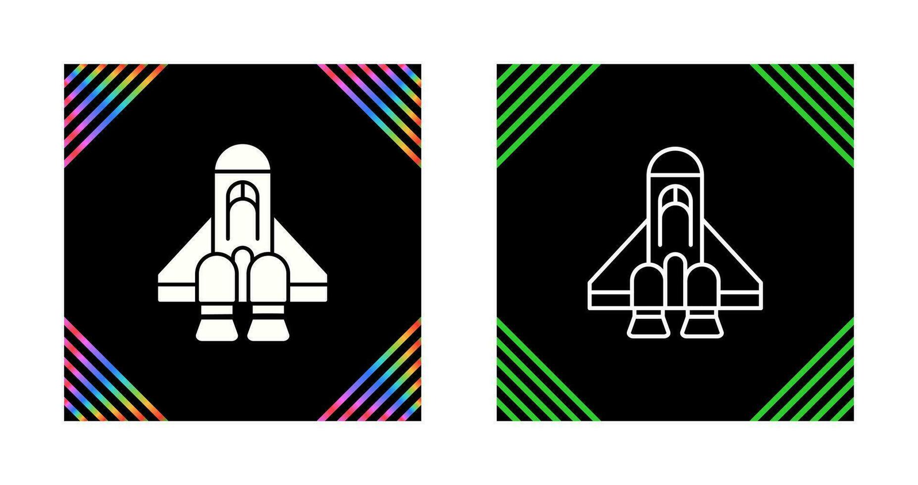 Spaceship Vector Icon
