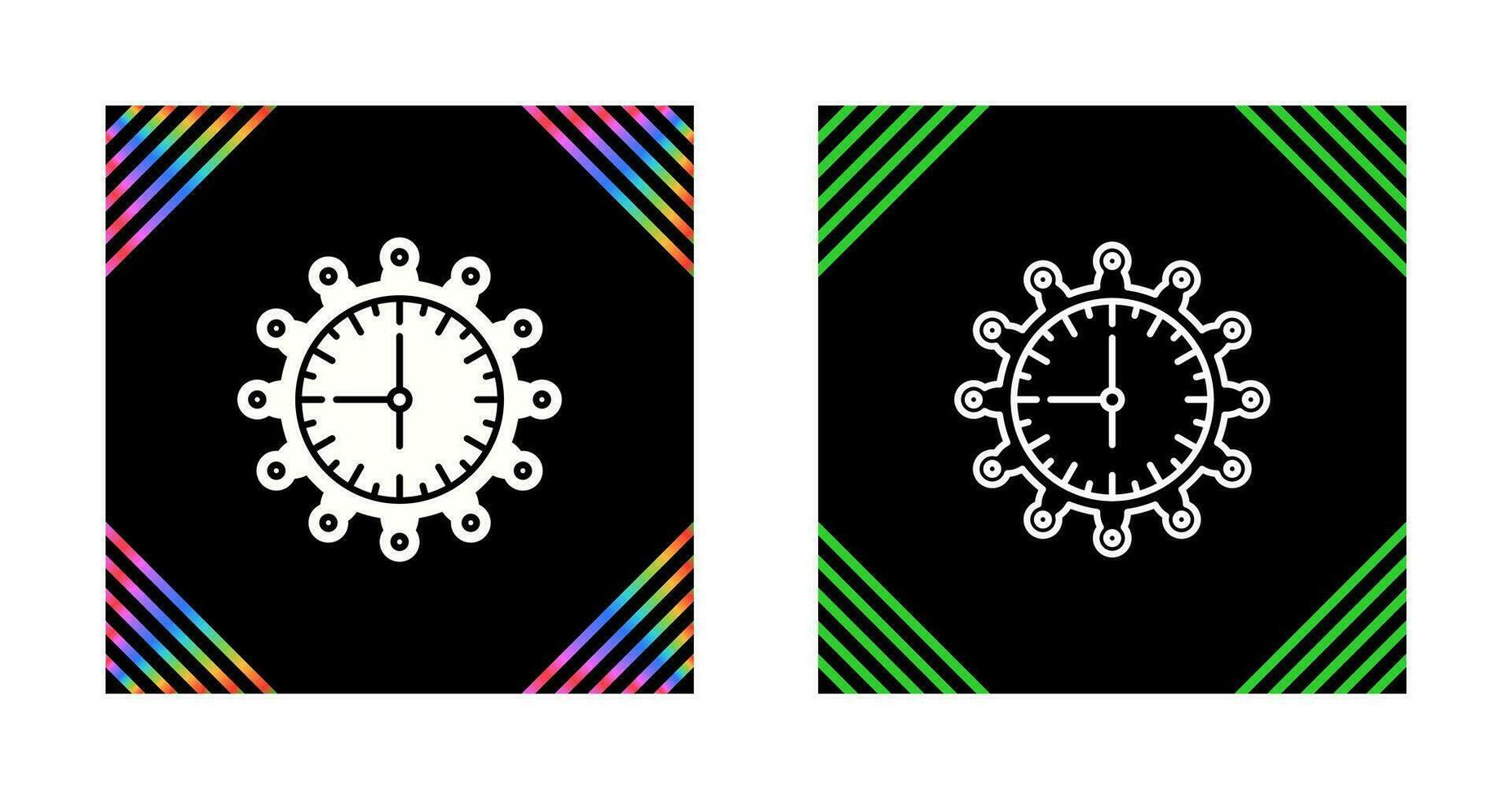 Clock Vector Icon