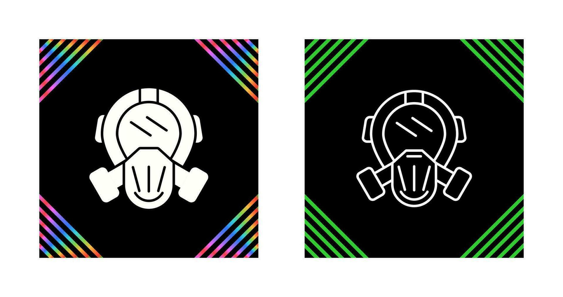 Gas Mask Vector Icon