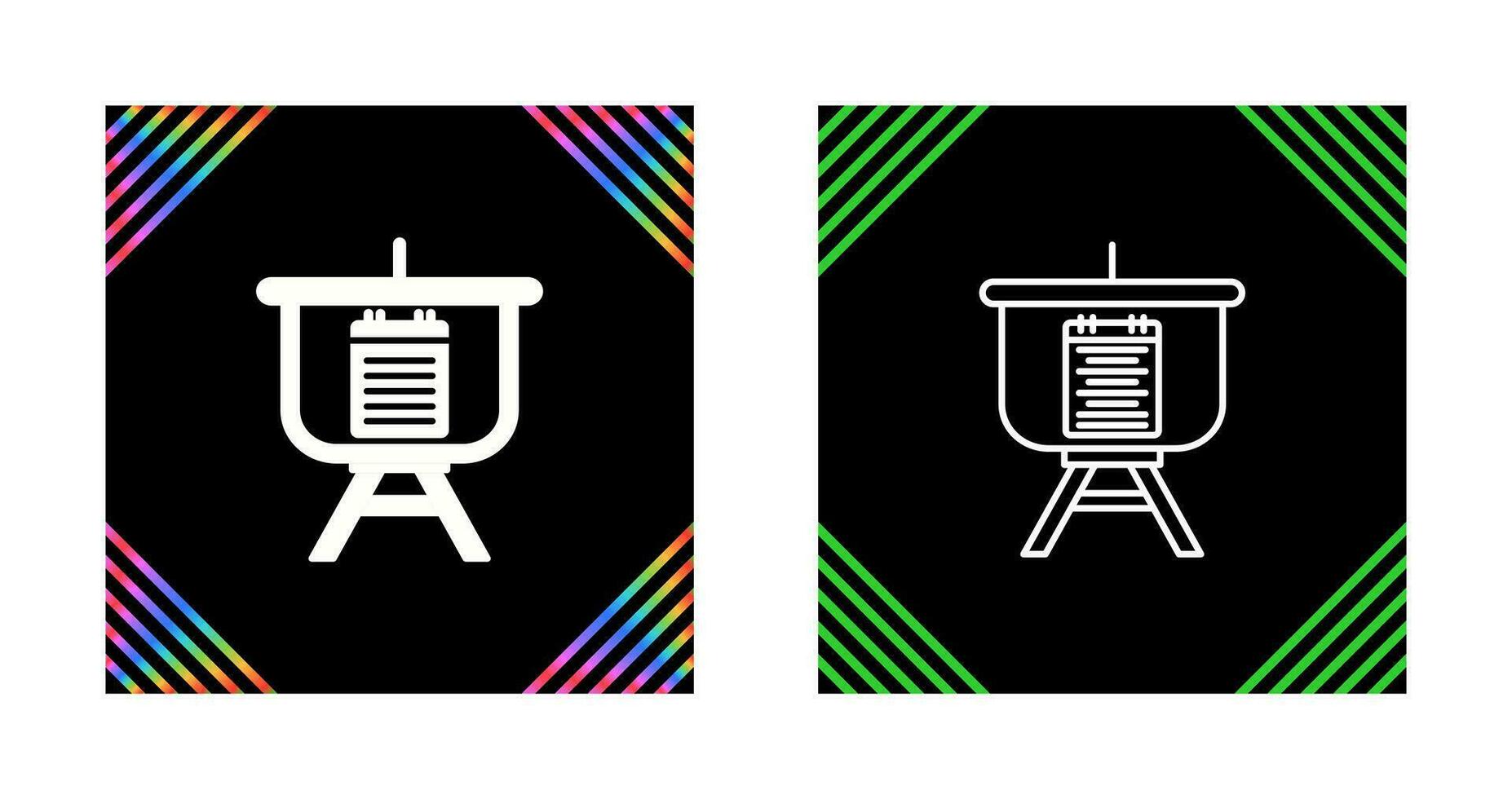 Menu Presentation Vector Icon