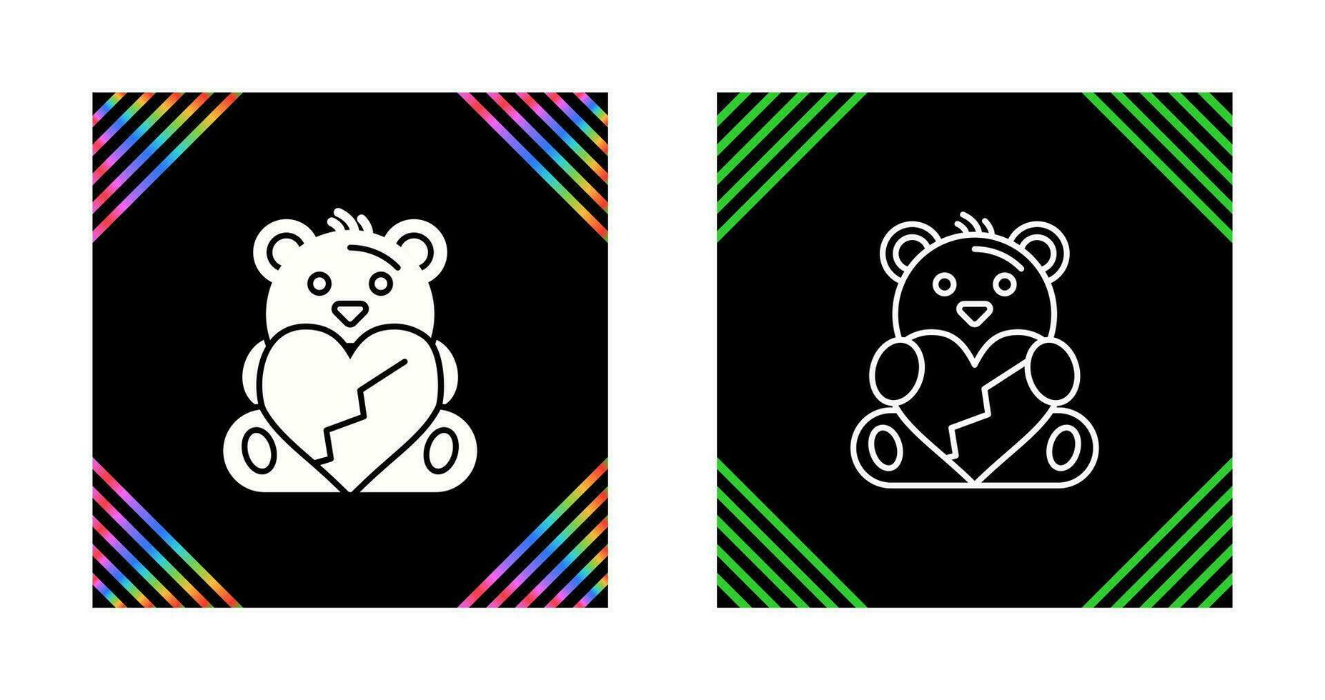 Teddy Bear Vector Icon