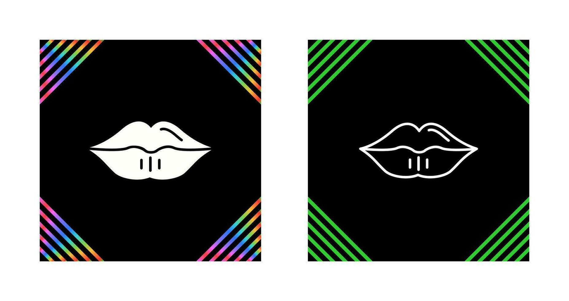 Lips Vector Icon