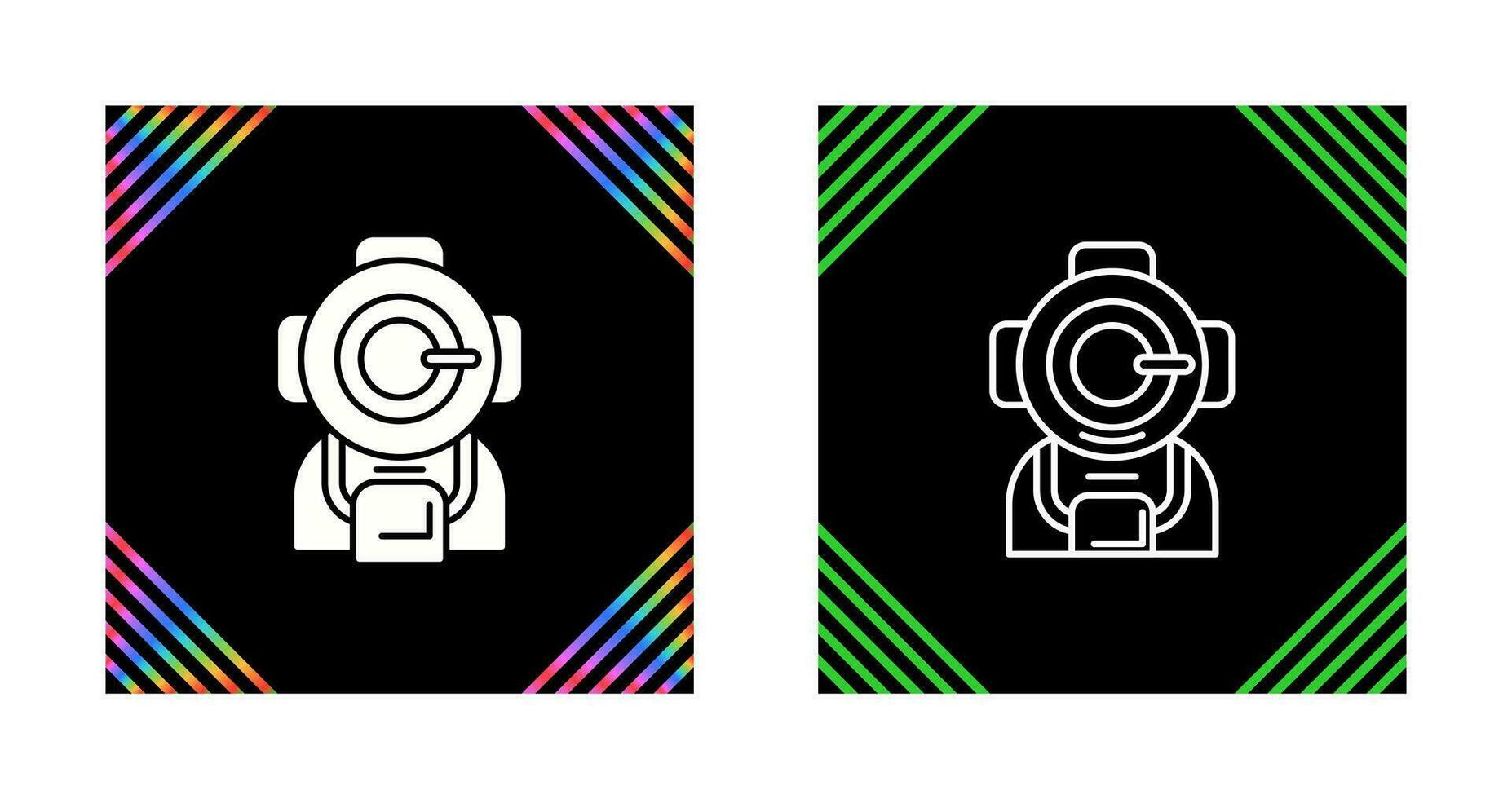 Diving Helmet Vector Icon