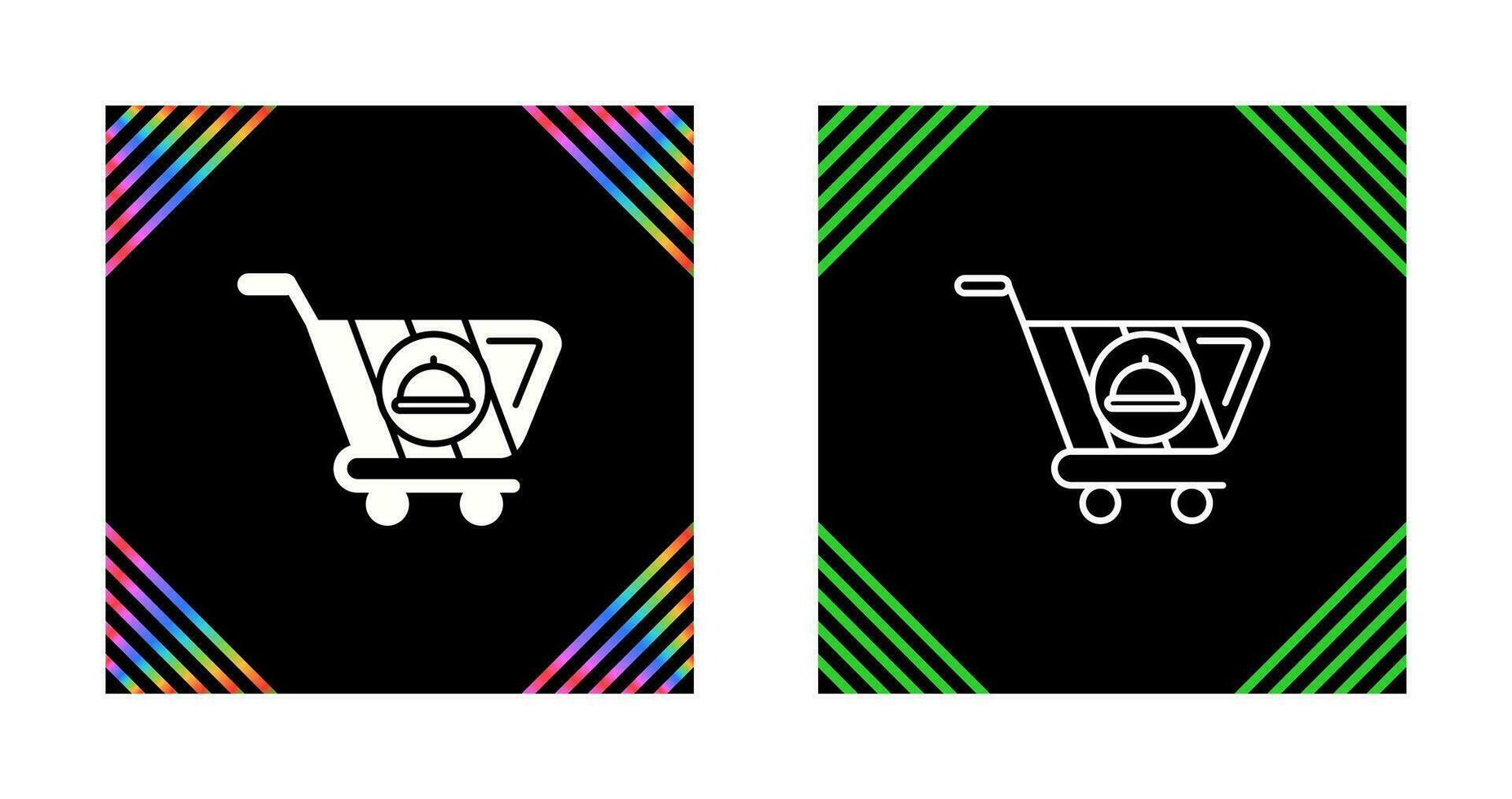 Food Cart Vector Icon