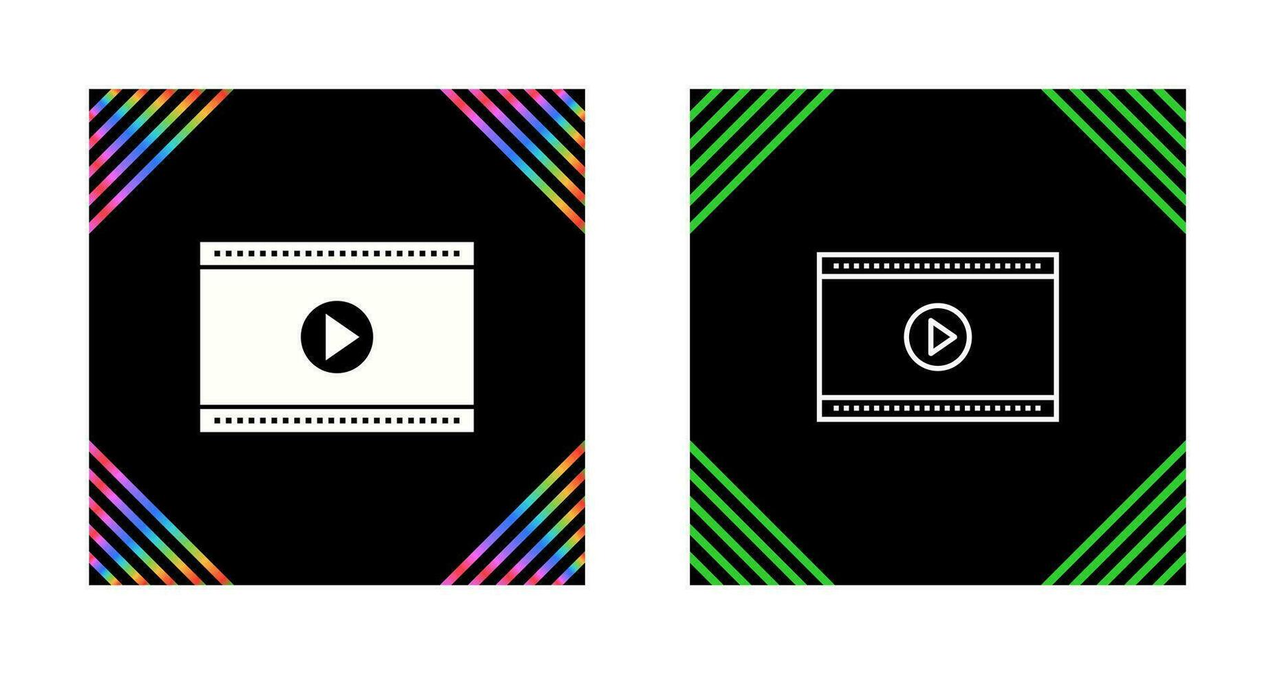 Video player Vector Icon