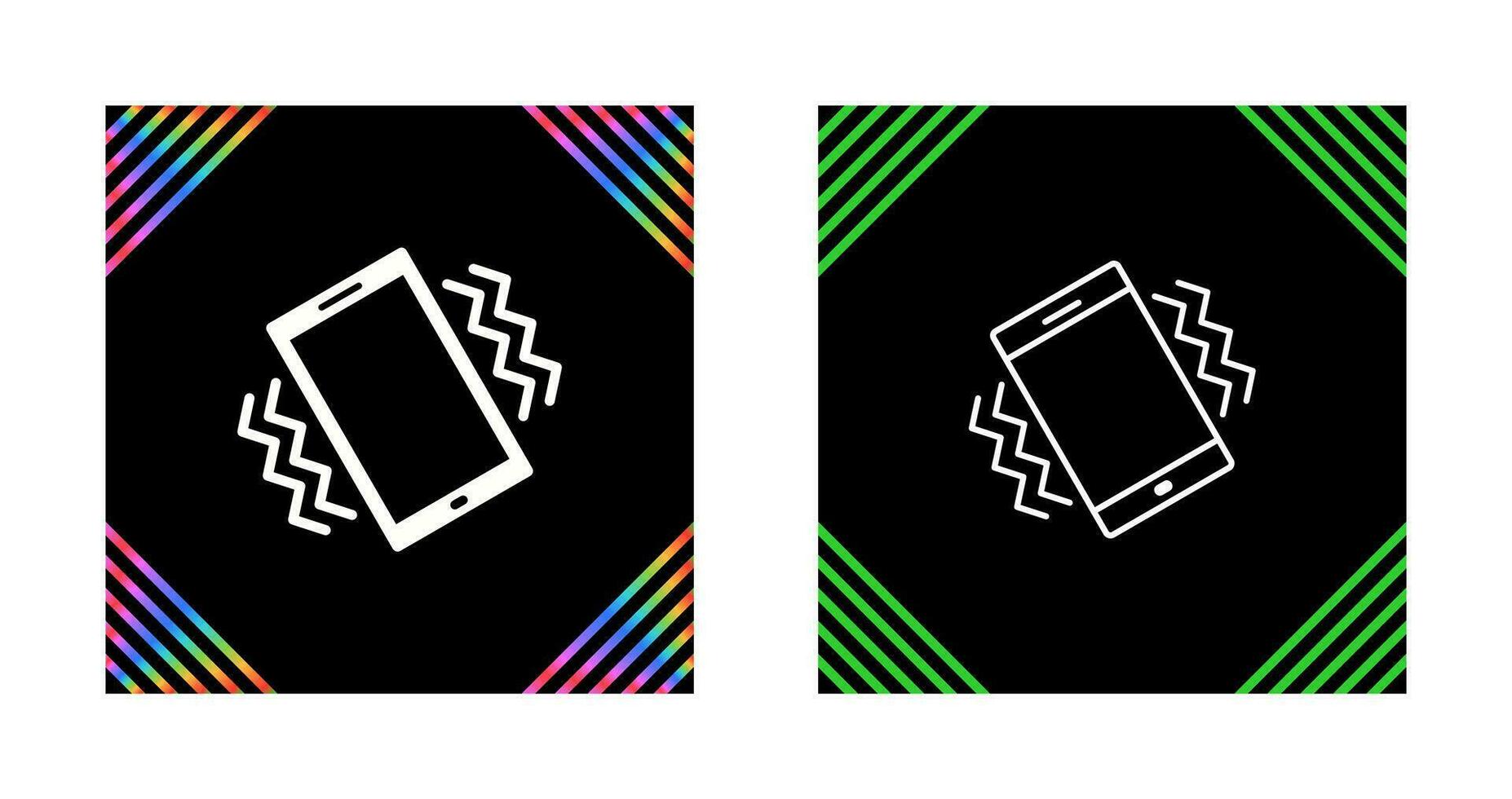 Vibration mode Vector Icon