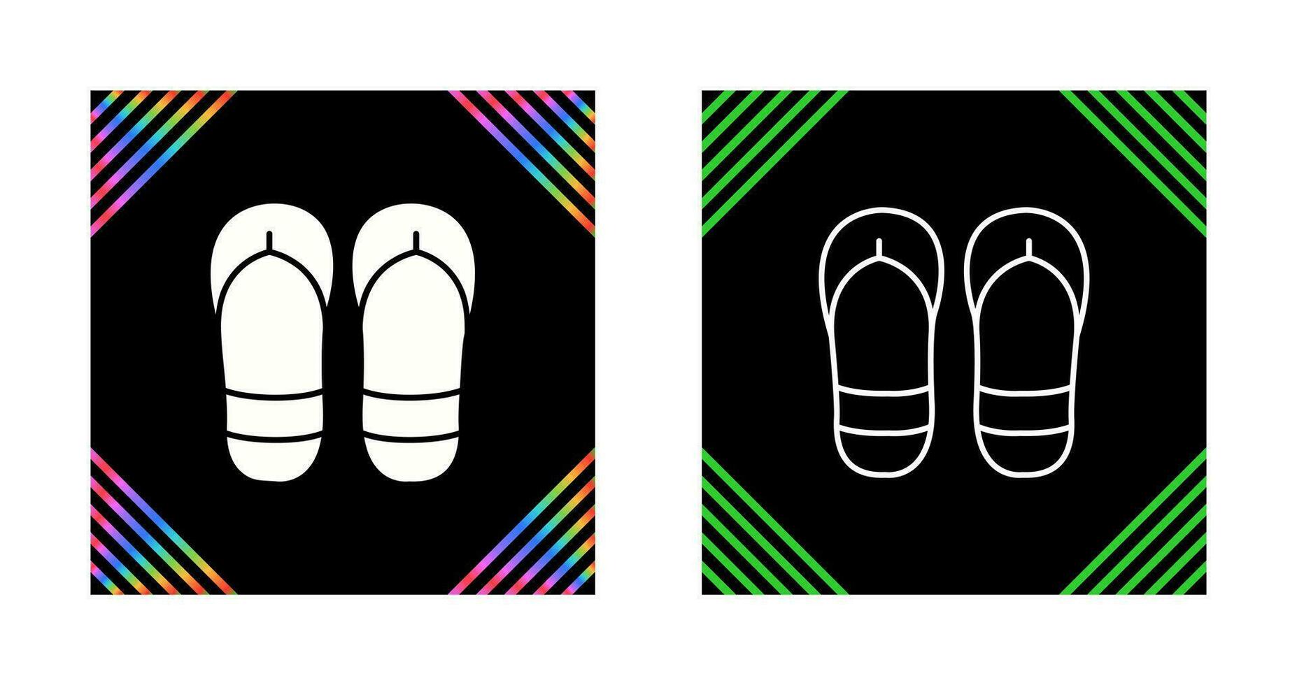 Flip Flops Vector Icon