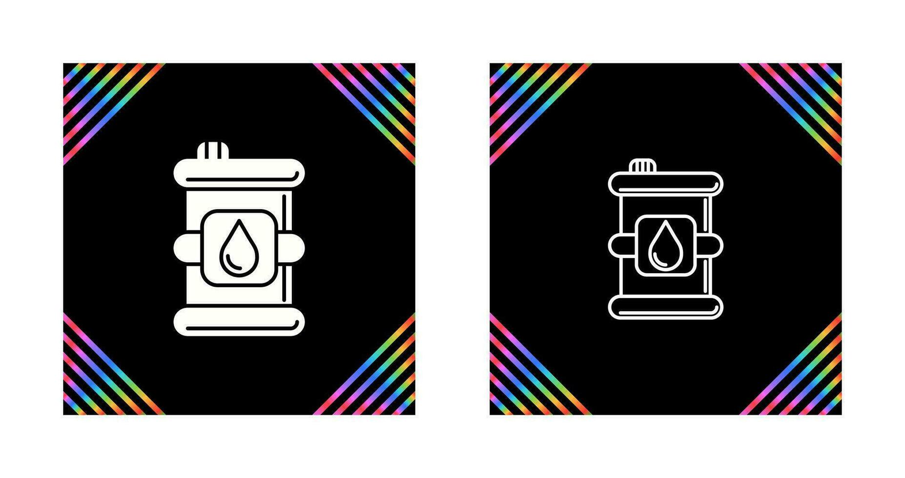 Oil Barrel Vector Icon