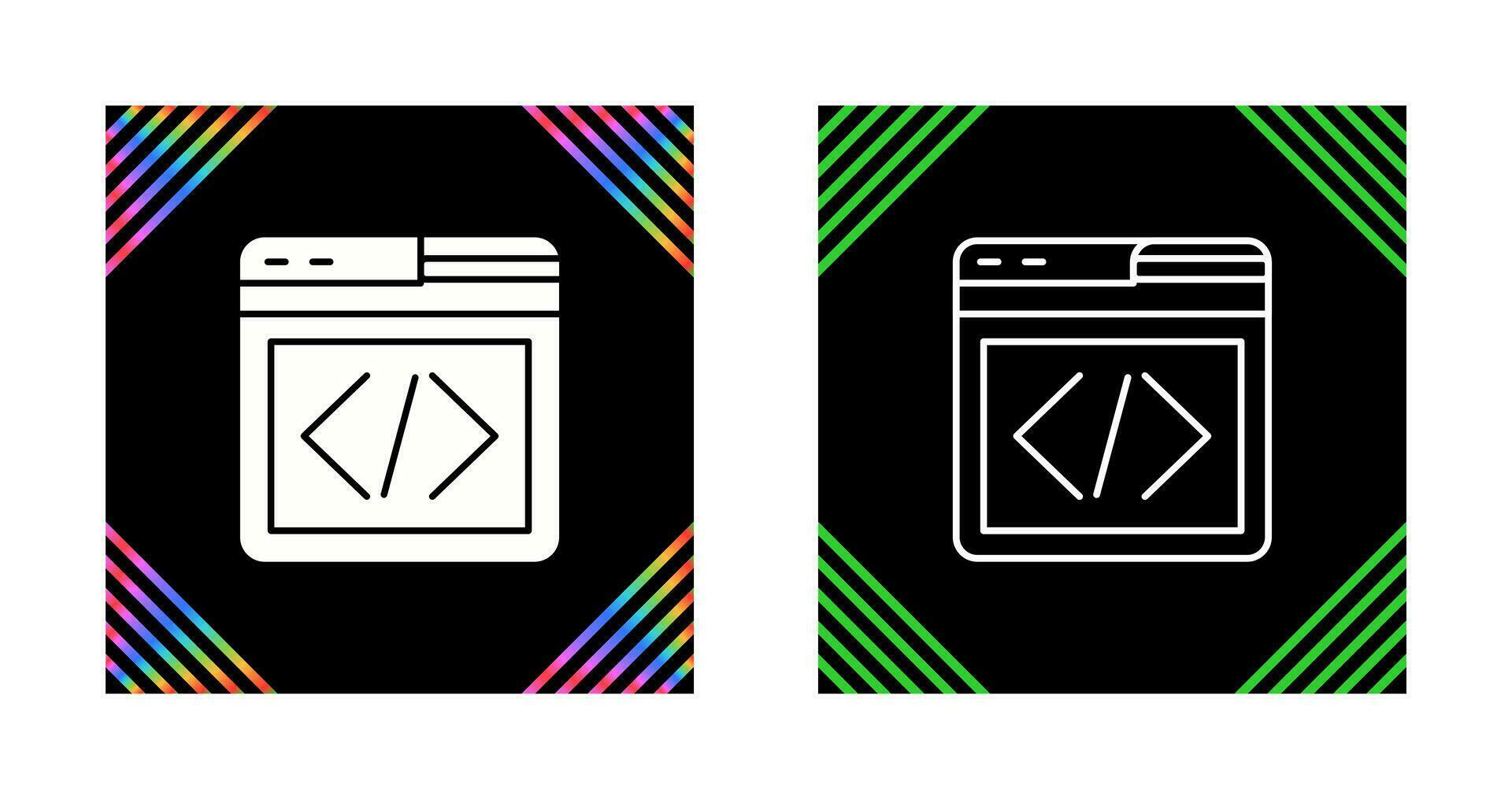 icono de vector de programación web 28617772 Vector en Vecteezy