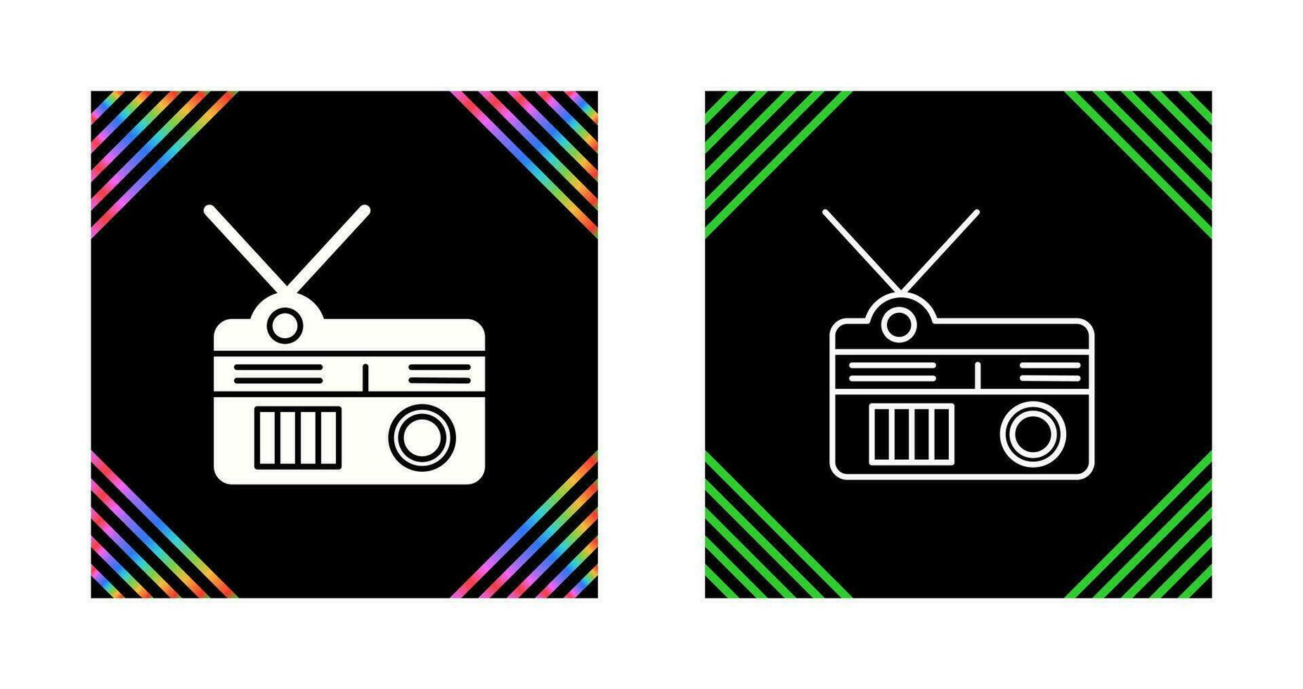 Radio Vector Icon