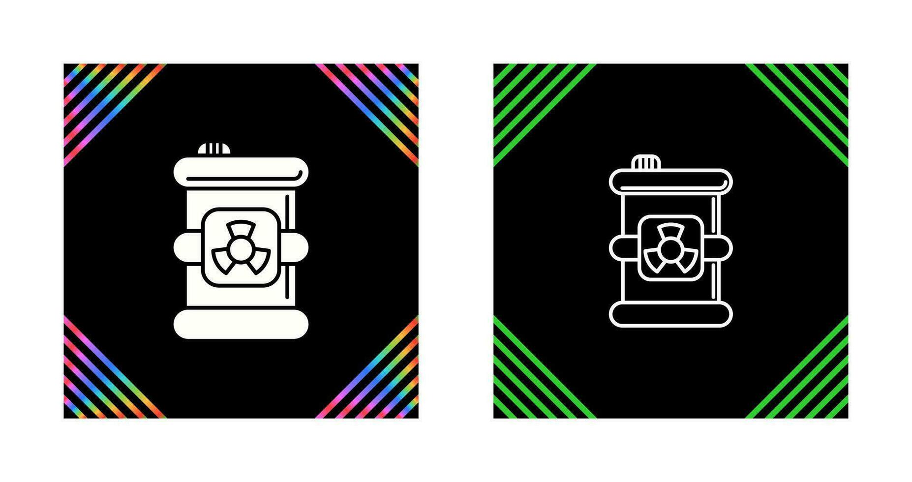 Toxic Waste Vector Icon