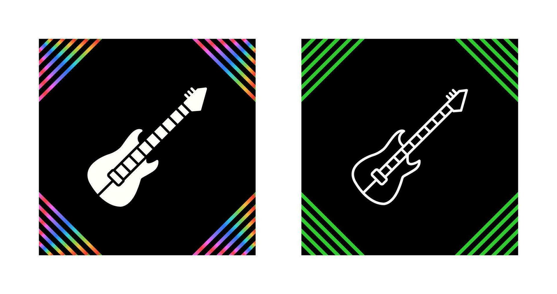 icono de vector de guitarra