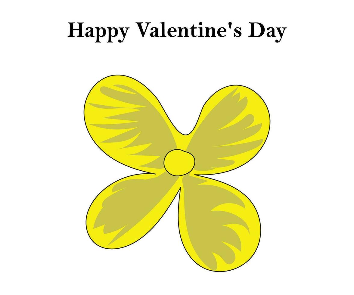 Realistic flower of yellow color on the white background with vector illustration