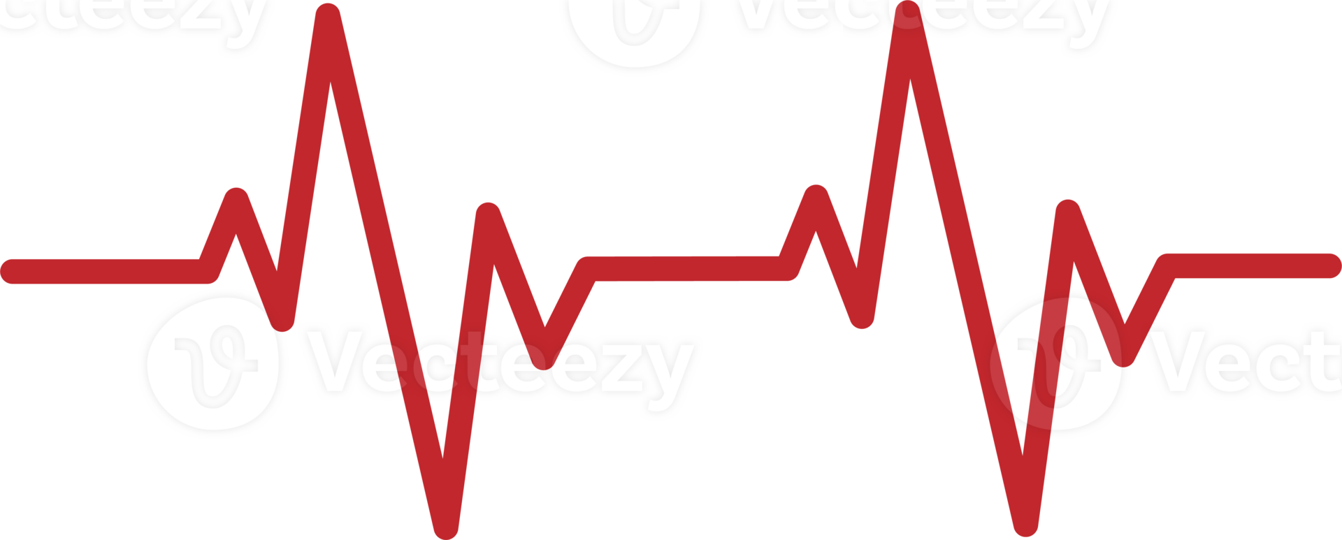 Heartbeat pulse line health medical concept for graphic design, logo, web site, social media, mobile app, ui illustration png
