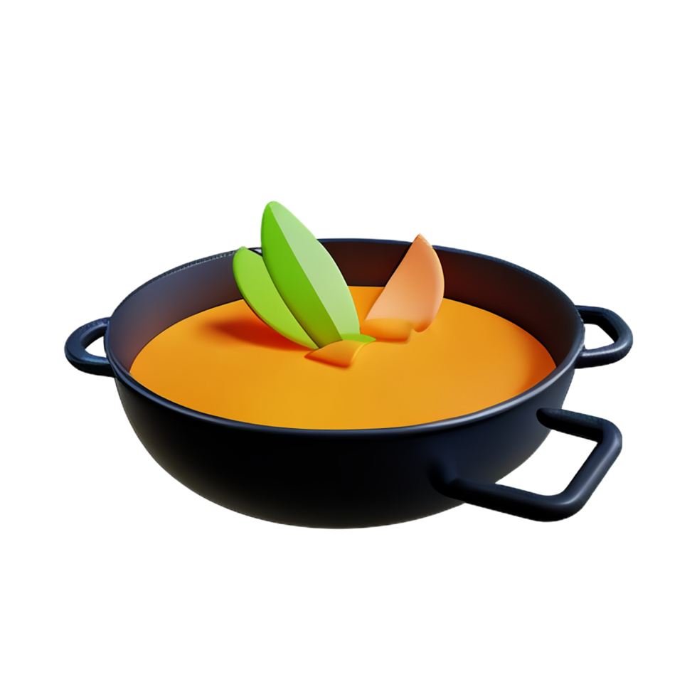 cooking 3d rendering icon illustration png