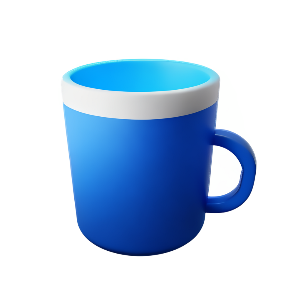 mug 3d rendering icon illustration png