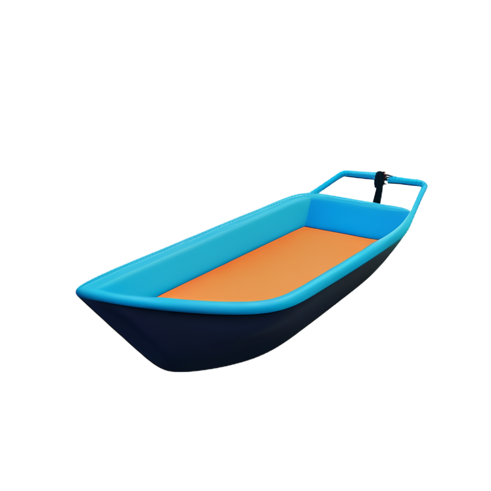 boat 3d rendering icon illustration png