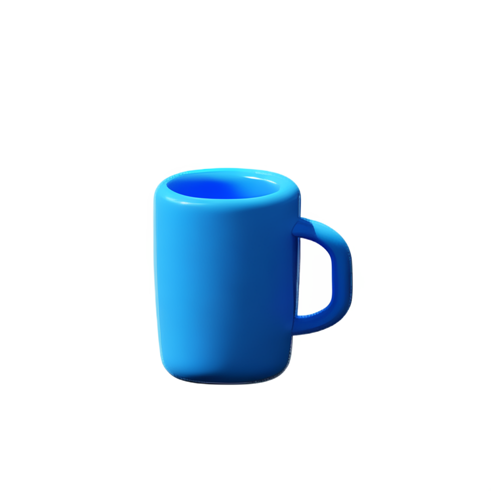 mug 3d rendering icon illustration png