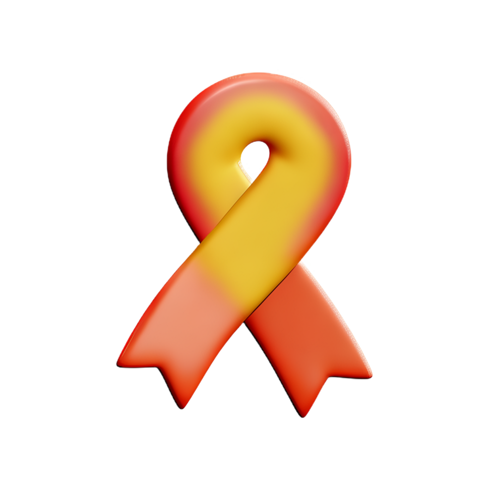 ribbon 3d icon illustration png