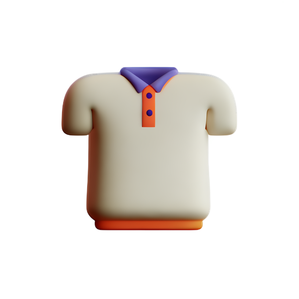 clothes 3d rendering icon illustration png
