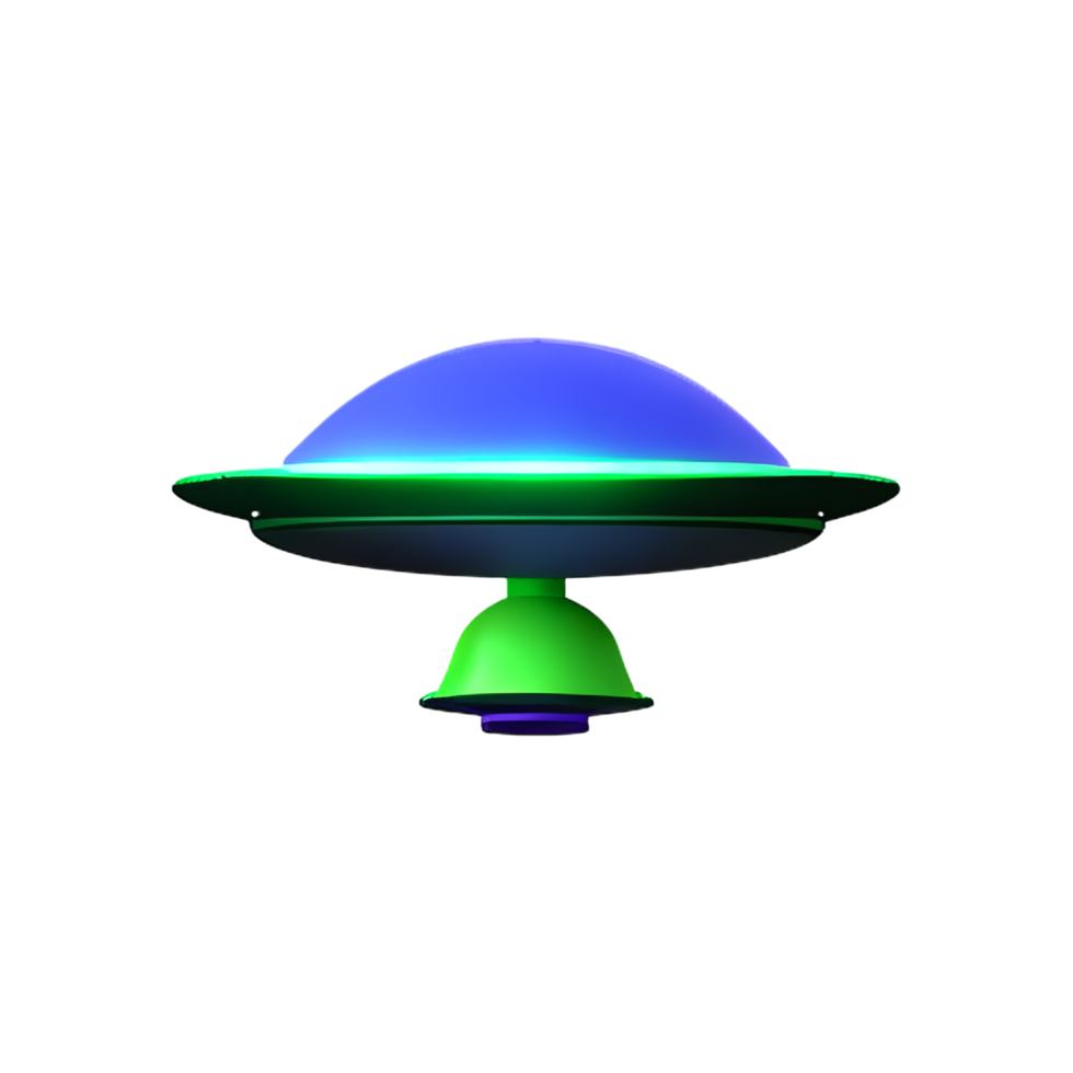 ufo 3d interpretazione icona illustrazione png