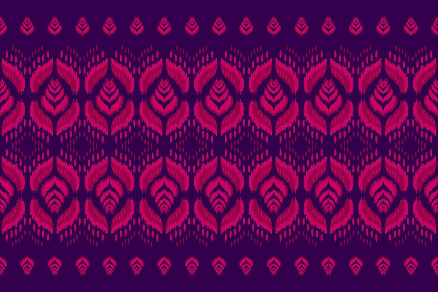 hermoso arte de patrón tribal étnico. patrón sin fisuras de ikat étnico. estilo americano y mexicano. vector