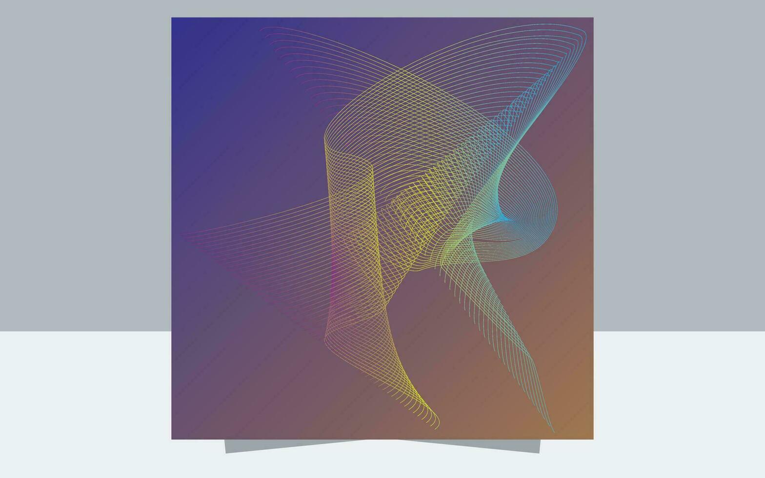 abstract vector background design, colorful line effect background