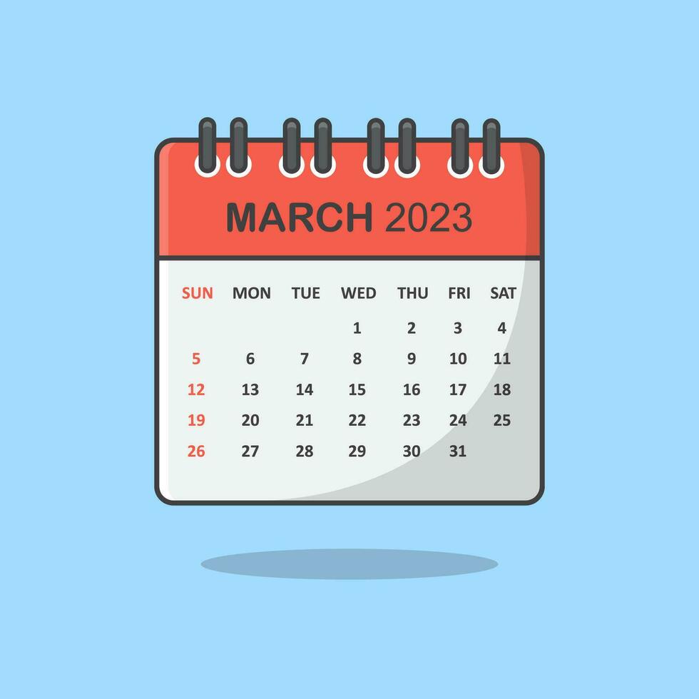 Calendar Cartoon Vector Illustration March 28621731 Vector Art at Vecteezy Calendar Cartoon Vector Illustration March 28621731 Vector Art at Vecteezy