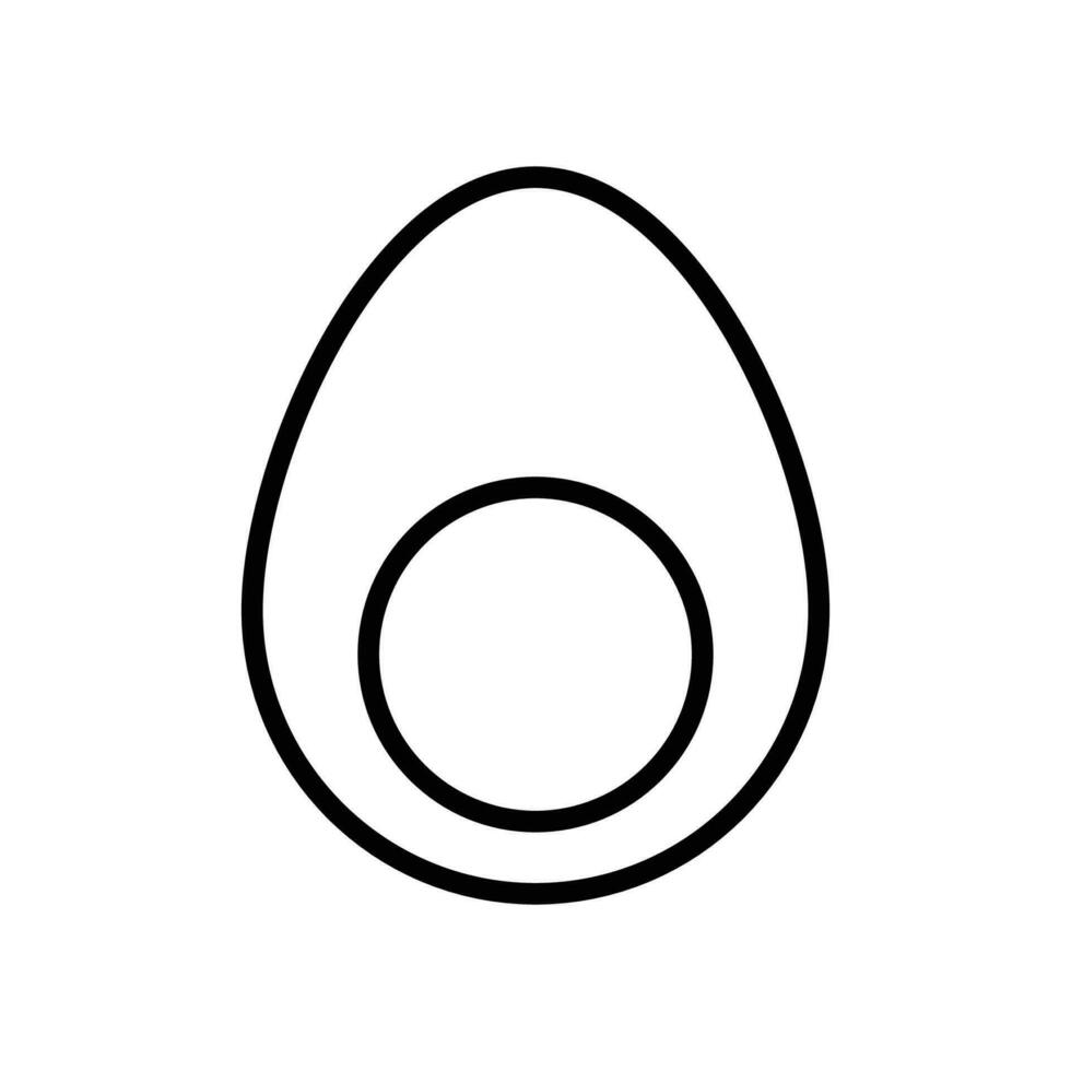egg icon vector design template simple and clean