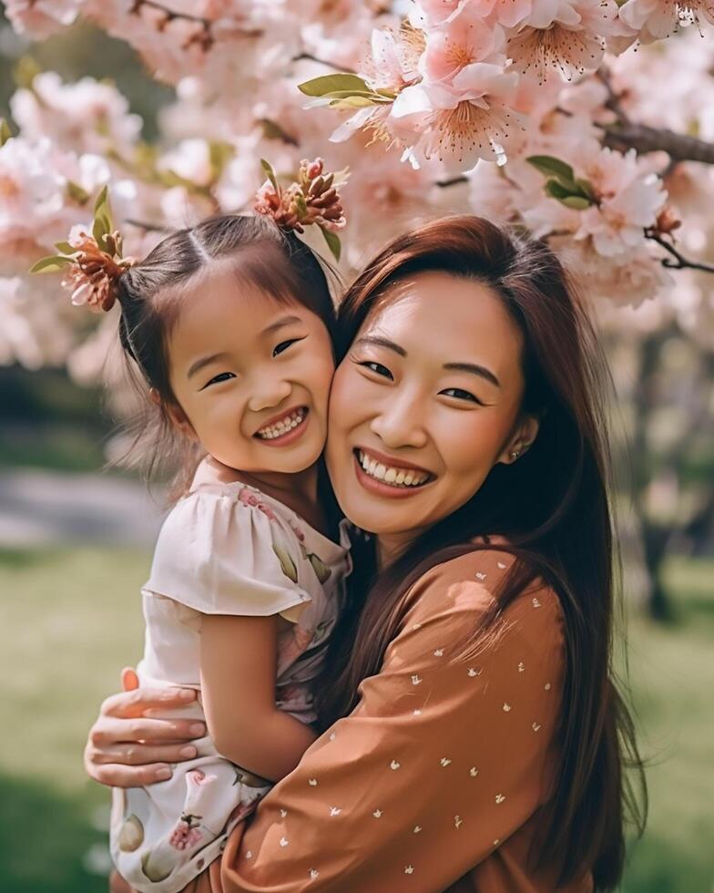 mom selfie with daughter photo