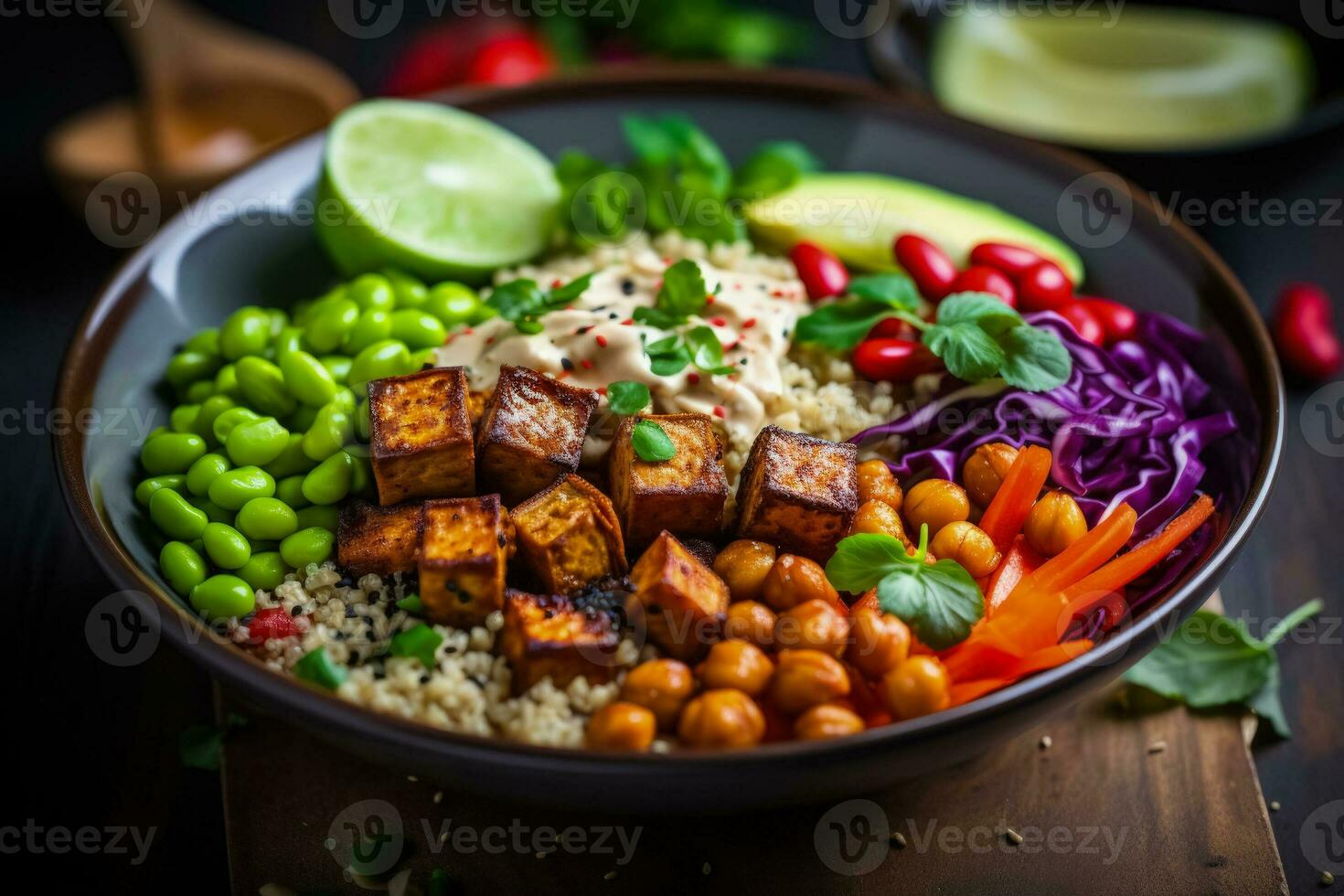 Vegan  natural dish photo