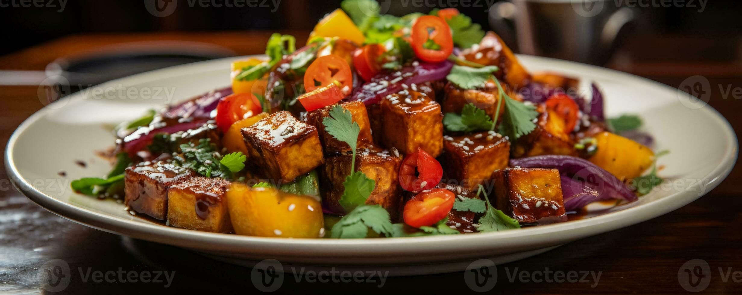 Vegan  natural dish photo