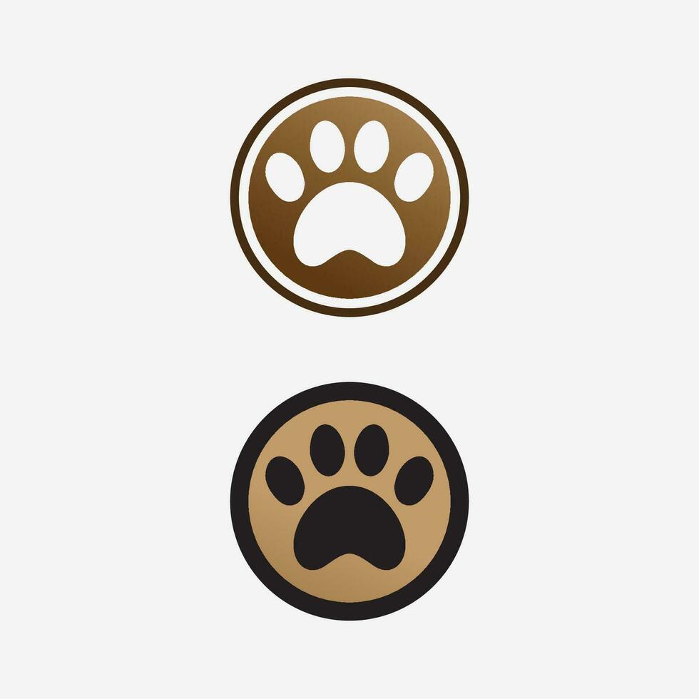 Dog logo and icon animal vector illustration design graphic