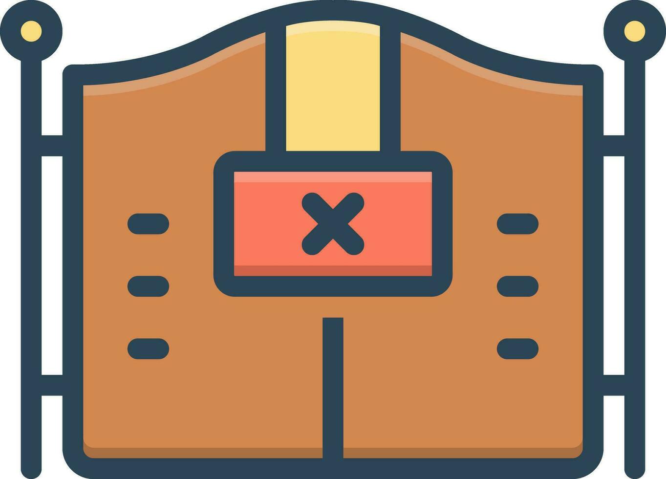 color icon for temporarily vector