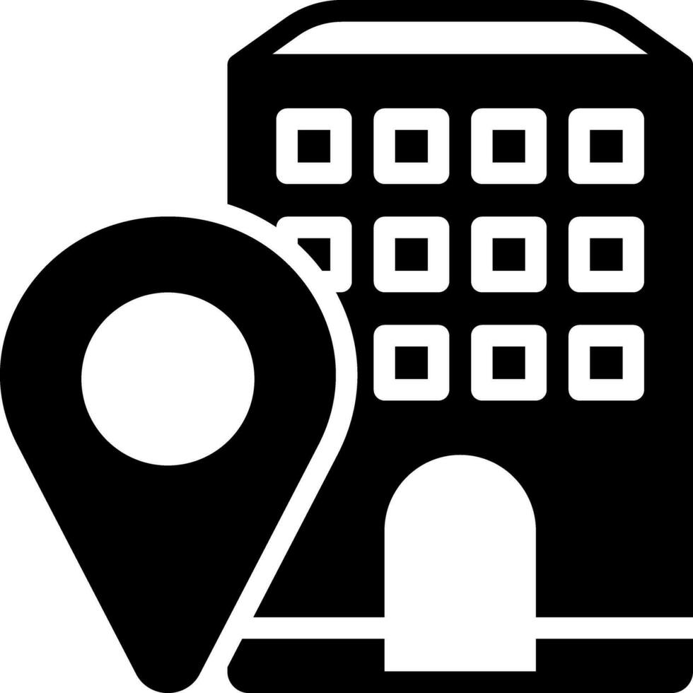 solid icon for visited vector
