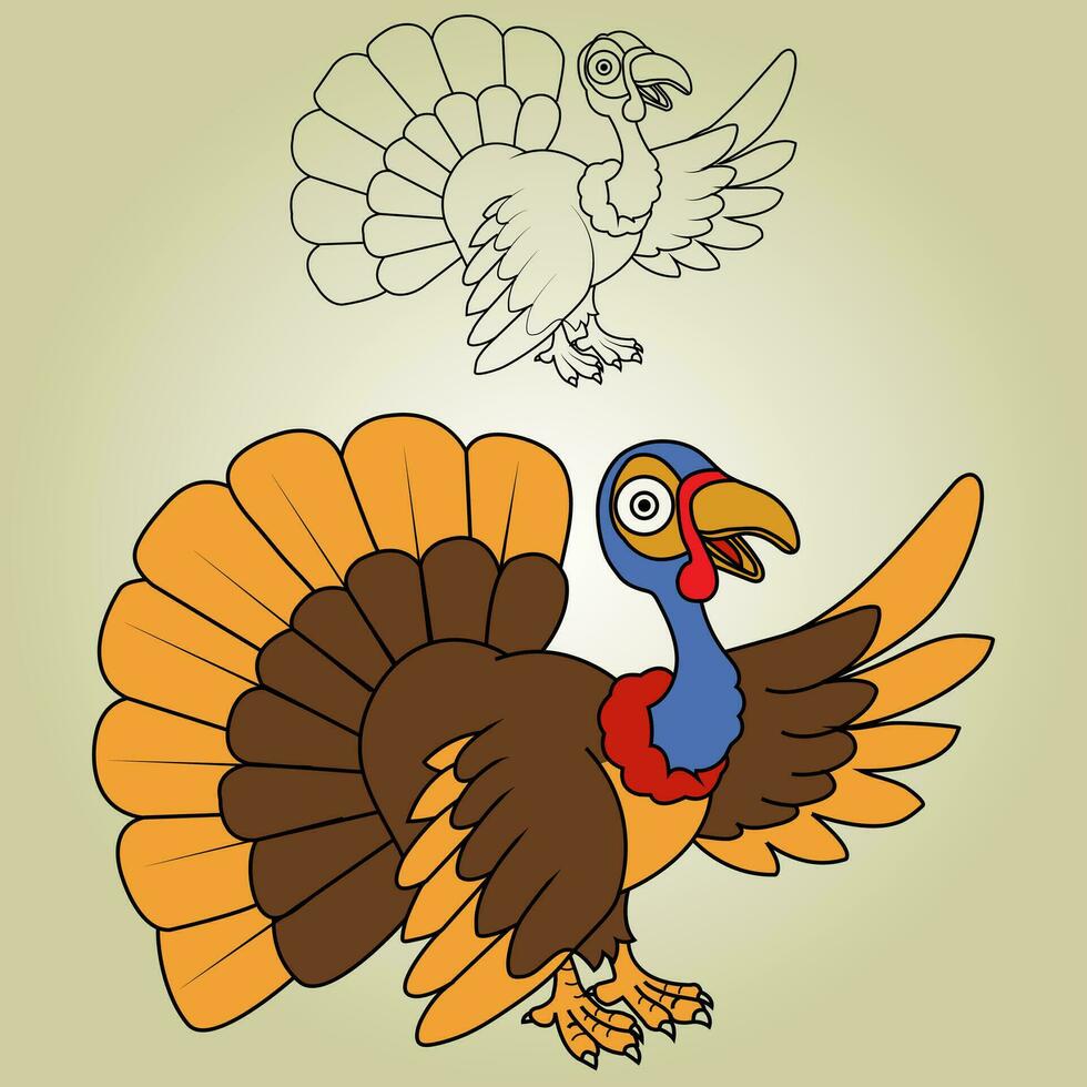 Thanksgiving Day vector illustration for t-shirt