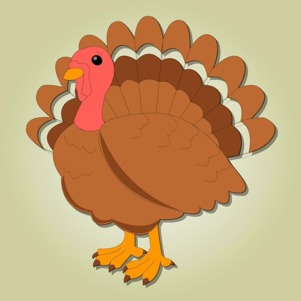 Thanksgiving Day vector illustration for t-shirt