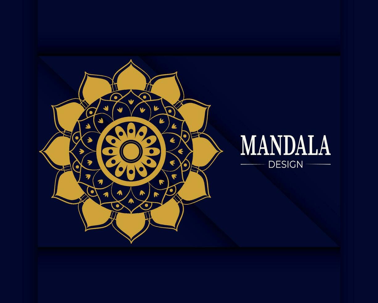 Background Mandala Design Vector. vector