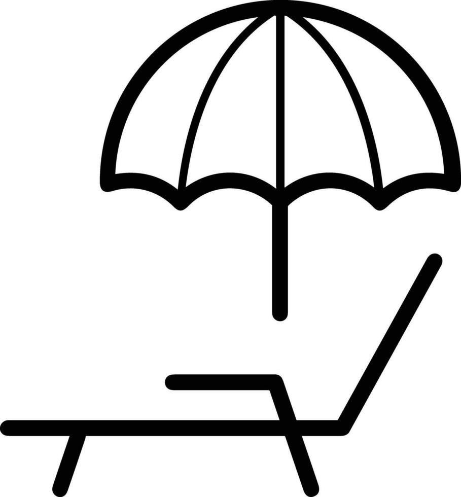 Umbrella protection icon symbol vector image. Illustration of the safety protect umbrella security design image